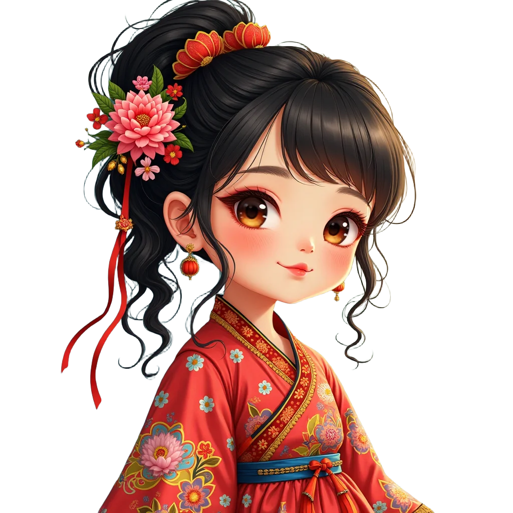 Elegant Hanfu Beauty